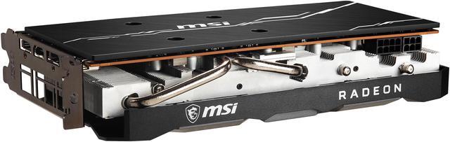 Alt view image 8 of 10 - MSI Radeon RX 5700 XT 8GB GDDR6 PCI Express 4.0 Graphics Card RX 5700 XT MECH OC