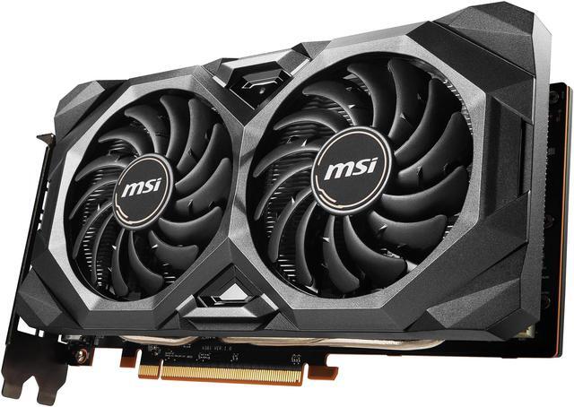 Alt view image 4 of 10 - MSI Radeon RX 5700 XT 8GB GDDR6 PCI Express 4.0 Graphics Card RX 5700 XT MECH OC