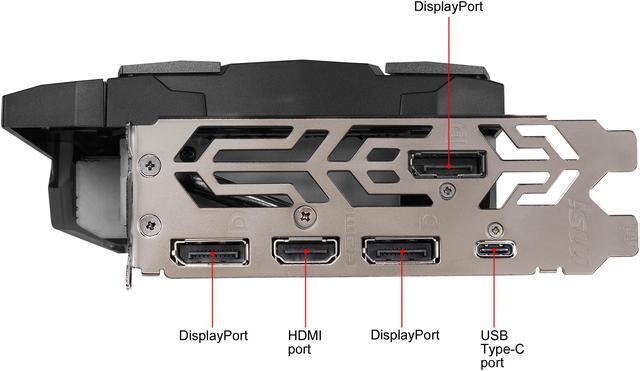 Alt view image 6 of 9 - MSI GeForce RTX 2080 SUPER 8GB GDDR6 PCI Express 3.0 x16 SLI Support Graphics Card RTX 2080 Super Gaming TRIO
