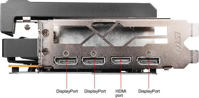 Alt view image 8 of 8 - MSI Radeon RX 5700 8GB GDDR6 PCI Express 4.0 CrossFireX Support Graphics Card RX 5700 GAMING X