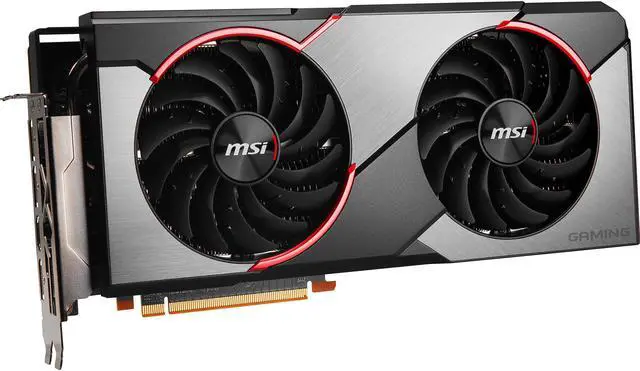 Alt view image 7 of 10 - MSI Radeon RX 5700 XT 8GB GDDR6 PCI Express 4.0 x16 CrossFireX Support Graphics Card RX 5700 XT GAMING