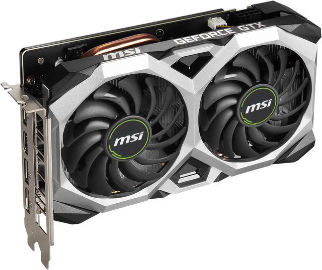 Alt view image 6 of 10 - MSI Ventus GeForce GTX 1660 SUPER 6GB GDDR6 PCI Express 3.0 x16 Graphics Card GTX 1660 SUPER VENTUS XS OC