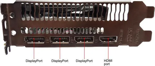 Alt view image 6 of 6 - MSI Radeon RX 580 8GB GDDR5 PCI Express x16 CrossFireX Support Graphics Card RX 580 8GT