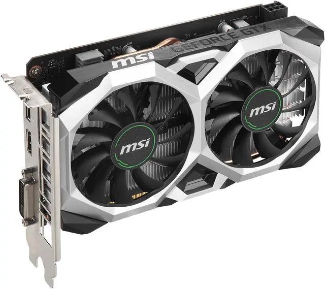 Alt view image 4 of 8 - MSI GeForce GTX 1650 SUPER 4GB GDDR6 PCI Express 3.0 x16 Graphics Card GTX 1650 Super Ventus XS OC