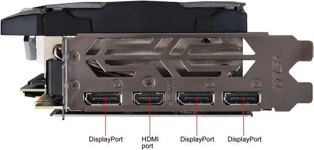 Alt view image 7 of 8 - MSI GeForce RTX 2070 SUPER 8GB GDDR6 PCI Express 3.0 x16 SLI Support Graphics Card RTX 2070 SUPER GAMING Z TRIO