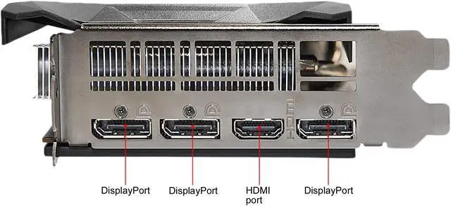 Alt view image 5 of 7 - MSI Radeon RX 5600 XT 6GB GDDR6 PCI Express 4.0 Graphics Card RX 5600 XT MECH OC