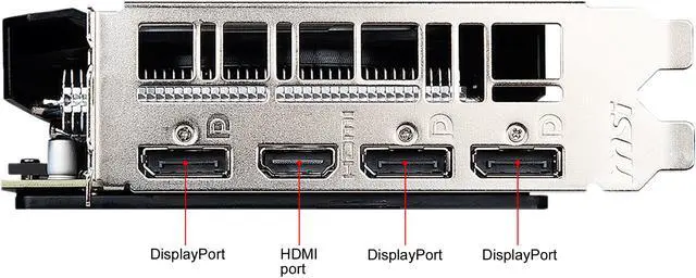 Alt view image 4 of 6 - MSI GeForce RTX 2070 8GB GDDR6 PCI Express 3.0 x16 Graphics Card RTX 2070 VENTUS GP
