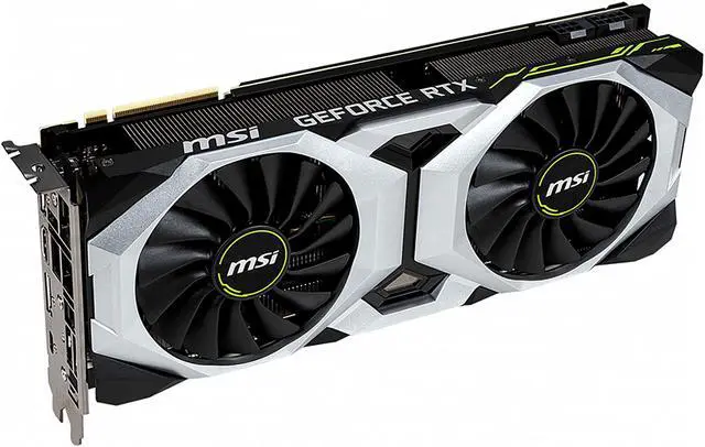 Alt view image 2 of 5 - MSI GeForce RTX 2080 8GB GDDR6 PCI Express 3.0 x16 SLI Support Graphics Card RTX 2080 VENTUS 8G OC