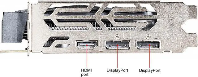 Alt view image 5 of 6 - MSI GeForce GTX 1650 4GB GDDR6 PCI Express 3.0 x16 Graphics Card GTX 1650 D6 GAMING X