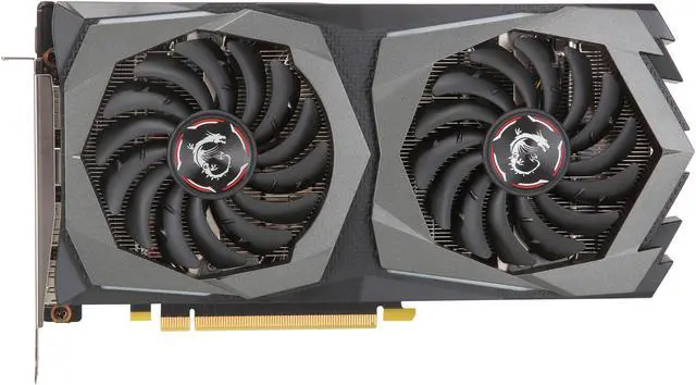 Alt view image 3 of 5 - MSI GeForce GTX 1660 6GB GDDR5 PCI Express 3.0 x16 Graphics Card GTX 1660 GAMING X 6G