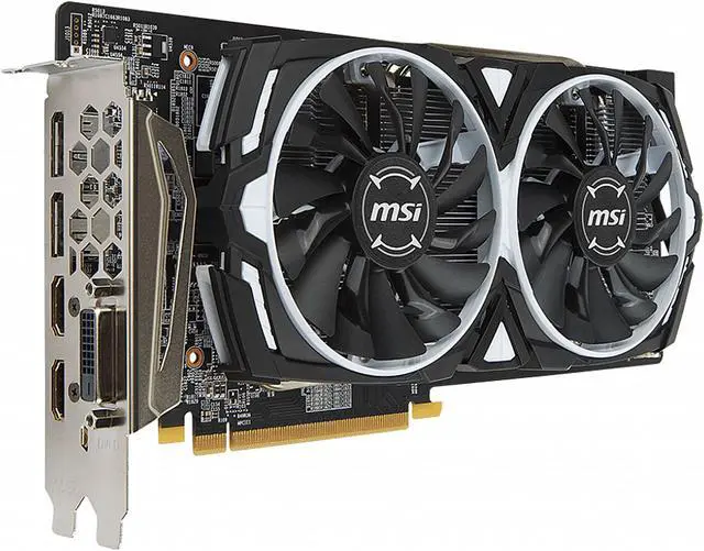 Main image of MSI Radeon RX 580 DirectX 12 RX 580 ARMOR 8G 8GB 256-Bit GDDR5 PCI Express x16 HDCP Ready CrossFireX Support Video Card
