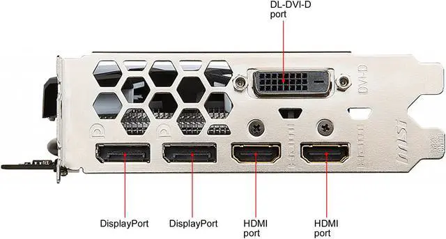 Alt view image 5 of 6 - MSI Radeon RX 580 DirectX 12 RX 580 ARMOR 8G 8GB 256-Bit GDDR5 PCI Express x16 HDCP Ready CrossFireX Support Video Card