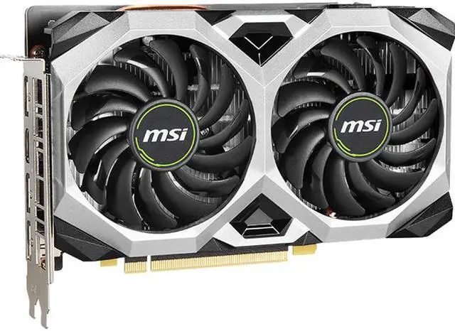 Main image of MSI GeForce GTX 1660 SUPER DirectX 12 GeForce GTX 1660 SUPER VENTUS XS OC 6GB 192-Bit GDDR6 PCI Express 3.0 x16 HDCP Ready Video Card