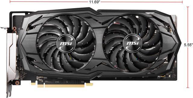 Alt view image 3 of 7 - MSI Radeon RX 5600 XT 6GB GDDR6 PCI Express 4.0 Graphics Card RX 5600 XT GAMING MX