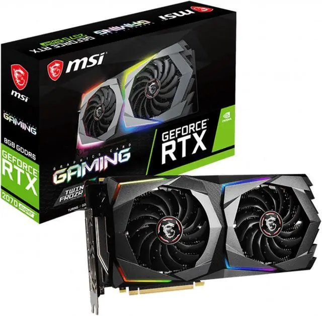 Alt view image 5 of 5 - MSI GeForce RTX 2070 SUPER 8GB GDDR6 PCI Express 3.0 x16 SLI Support Graphics Card RTX 2070 SUPER GAMING
