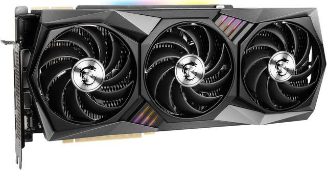 Alt view image 6 of 12 - MSI Gaming GeForce RTX 3090 24GB GDDR6X PCI Express 4.0 SLI Support Graphics Card RTX 3090 GAMING X TRIO 24G