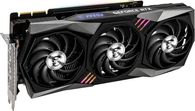 Alt view image 5 of 12 - MSI Gaming GeForce RTX 3090 24GB GDDR6X PCI Express 4.0 SLI Support Graphics Card RTX 3090 GAMING X TRIO 24G