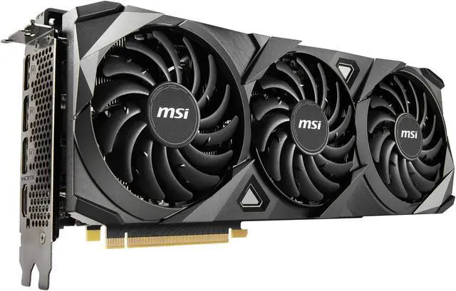 Alt view image 5 of 14 - MSI Ventus GeForce RTX 3090 24GB GDDR6X PCI Express 4.0 SLI Support Graphics Card RTX 3090 VENTUS 3X 24G OC
