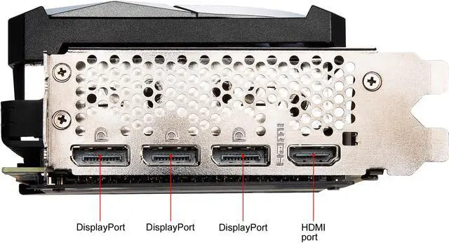 Alt view image 4 of 14 - MSI Ventus GeForce RTX 3090 24GB GDDR6X PCI Express 4.0 SLI Support Graphics Card RTX 3090 VENTUS 3X 24G OC