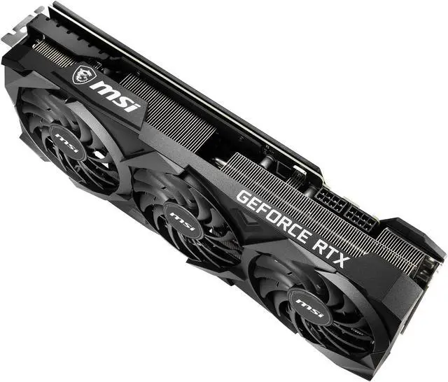 Alt view image 10 of 12 - MSI Ventus GeForce RTX 3080 10GB GDDR6X PCI Express 4.0 Graphics Card RTX 3080 VENTUS 3X 10G OC