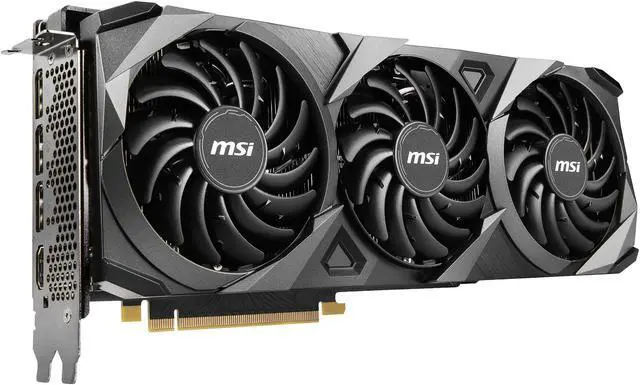 Alt view image 5 of 12 - MSI Ventus GeForce RTX 3070 8GB GDDR6 PCI Express 4.0 Graphics Card RTX 3070 VENTUS 3X OC