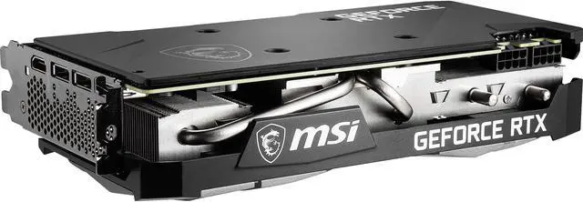 Alt view image 10 of 15 - MSI Ventus GeForce RTX 3070 8GB GDDR6 PCI Express 4.0 Graphics Card RTX 3070 VENTUS 2X