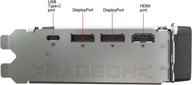 Alt view image 7 of 8 - MSI Radeon RX 6800 16GB GDDR6 PCI Express 4.0 CrossFireX Support Graphics Card RX 6800 16G