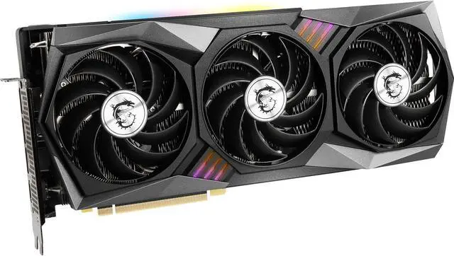 Alt view image 3 of 8 - MSI Gaming GeForce RTX 3060 Ti 8GB GDDR6 PCI Express 4.0 Graphics Card RTX 3060 Ti GAMING X TRIO