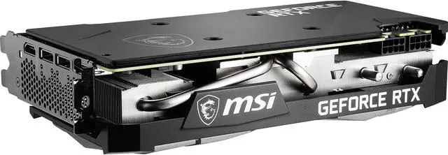 Alt view image 8 of 11 - MSI Ventus GeForce RTX 3060 Ti 8GB GDDR6 PCI Express 4.0 Graphics Card RTX 3060 Ti VENTUS 2X OC
