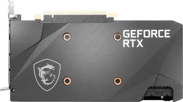 Alt view image 7 of 7 - MSI Ventus GeForce RTX 3060 Ti 8GB GDDR6 PCI Express 4.0 Graphics Card RTX 3060 Ti VENTUS 2X