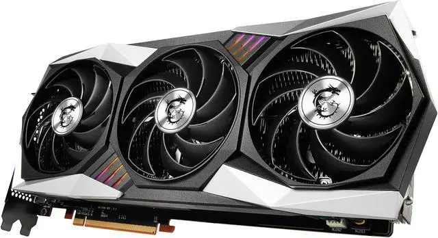 Alt view image 7 of 10 - MSI Gaming Radeon RX 6800 16GB GDDR6 PCI Express 4.0 CrossFireX Support Graphics Card RX 6800 GAMING X TRIO 16G