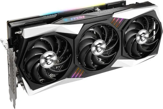 Alt view image 5 of 10 - MSI Gaming Radeon RX 6800 16GB GDDR6 PCI Express 4.0 CrossFireX Support Graphics Card RX 6800 GAMING X TRIO 16G