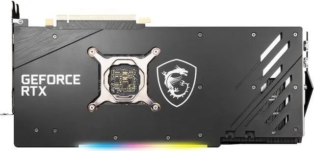 Alt view image 9 of 11 - MSI Gaming GeForce RTX 3060 12GB GDDR6 PCI Express 4.0 Graphics Card RTX 3060 Gaming X Trio 12G