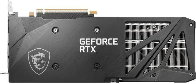 Alt view image 10 of 12 - MSI Ventus GeForce RTX 3060 12GB GDDR6 PCI Express 4.0 Graphics Card RTX 3060 Ventus 3X 12G OC