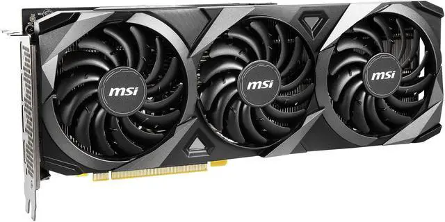 Alt view image 7 of 12 - MSI Ventus GeForce RTX 3060 12GB GDDR6 PCI Express 4.0 Graphics Card RTX 3060 Ventus 3X 12G OC