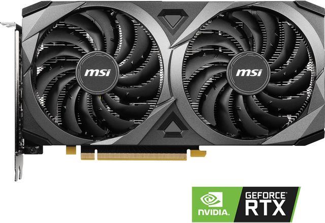 MSI Ventus GeForce RTX 3060 Video Card RTX 3060 Ventus 2X 12G OC