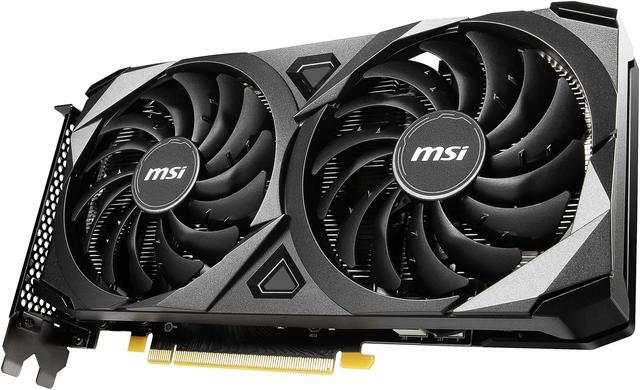 Alt view image 8 of 12 - MSI Ventus GeForce RTX 3060 12GB GDDR6 PCI Express 4.0 Graphics Card RTX 3060 Ventus 2X 12G OC