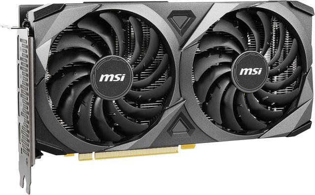 Alt view image 7 of 12 - MSI Ventus GeForce RTX 3060 12GB GDDR6 PCI Express 4.0 Graphics Card RTX 3060 Ventus 2X 12G OC