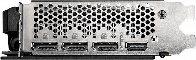 Alt view image 4 of 6 - MSI Ventus GeForce RTX 3060 12GB GDDR6 PCI Express 4.0 Graphics Card RTX 3060 VENTUS 2X 12G