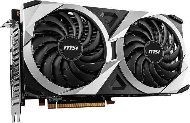 Alt view image 7 of 15 - MSI Mech Radeon RX 6700 XT 12GB GDDR6 PCI Express 4.0 Graphics Card RX 6700 XT MECH 2X 12G