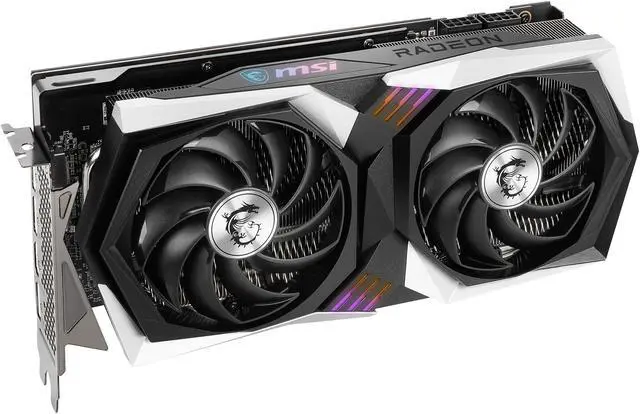 Alt view image 5 of 10 - MSI Gaming Radeon RX 6700 XT 12GB GDDR6 PCI Express 4.0 Graphics Card RX 6700 XT GAMING X 12G
