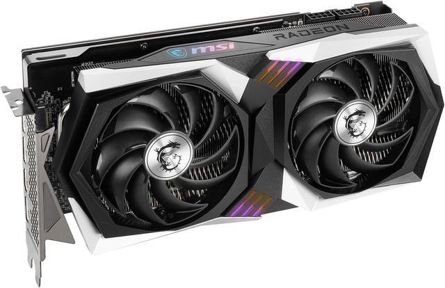 Alt view image 5 of 10 - MSI Gaming Radeon RX 6700 XT 12GB GDDR6 PCI Express 4.0 Graphics Card RX 6700 XT GAMING 12G