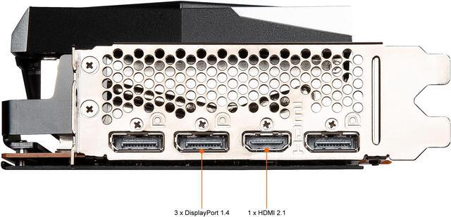 Alt view image 4 of 10 - MSI Gaming Radeon RX 6700 XT 12GB GDDR6 PCI Express 4.0 Graphics Card RX 6700 XT GAMING 12G