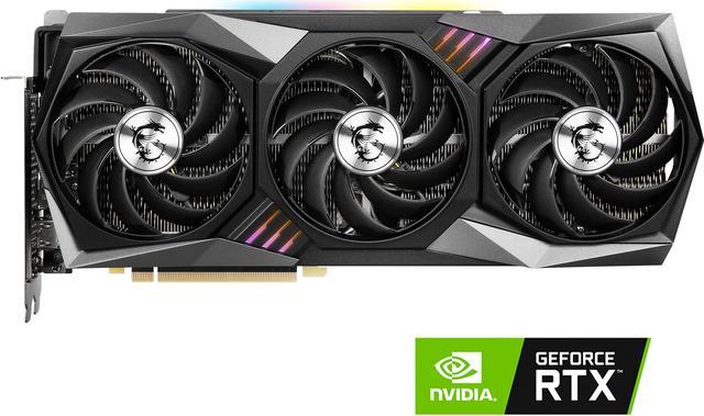 MSI Gaming GeForce RTX 3090 Video Card RTX 3090 GAMING TRIO 24G ...