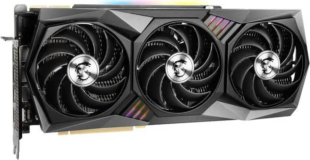 Alt view image 6 of 12 - MSI Gaming GeForce RTX 3090 24GB GDDR6X PCI Express 4.0 ATX Graphics Card RTX 3090 GAMING TRIO 24G