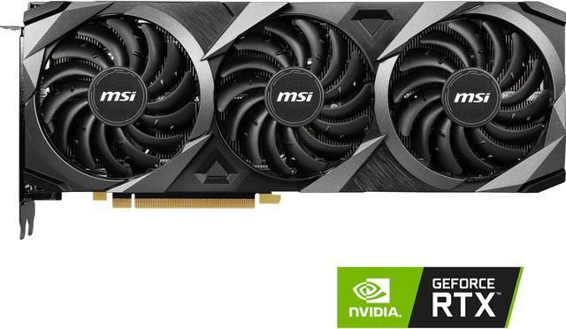 MSI Ventus GeForce RTX 3080 Ti 12GB GDDR6X PCI Express 4.0 ATX Video Card  RTX 3080 Ti Ventus 3X 12G OC