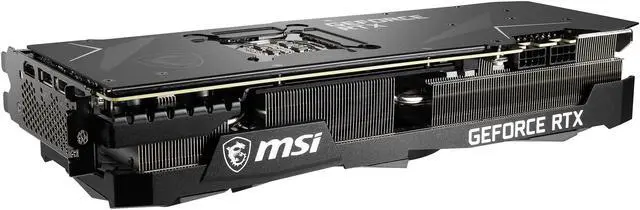 Alt view image 11 of 15 - MSI Ventus GeForce RTX 3080 Ti 12GB GDDR6X PCI Express 4.0 ATX Graphics Card RTX 3080 Ti Ventus 3X 12G OC