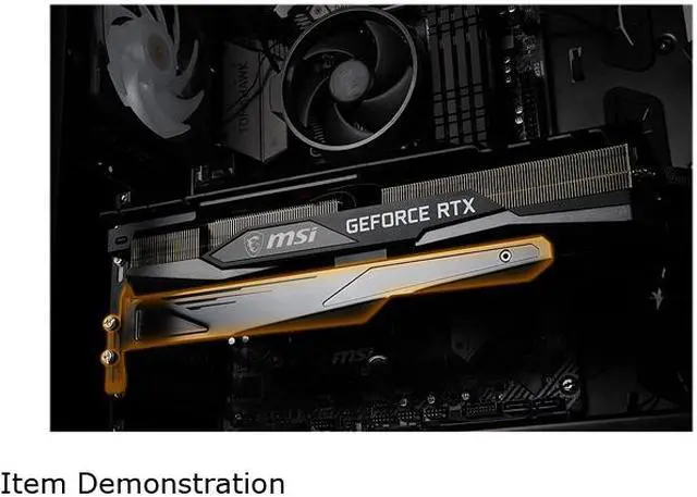 Alt view image 8 of 9 - MSI Gaming GeForce RTX 3080 10GB GDDR6X PCI Express 4.0 ATX Graphics Card RTX 3080 GAMING Z TRIO 10G