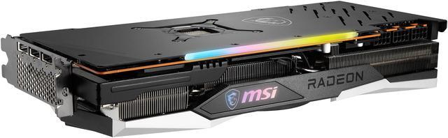Alt view image 8 of 10 - MSI Gaming Radeon RX 6900 XT 16GB GDDR6 PCI Express 4.0 Graphics Card RX 6900 XT GAMING Z TRIO 16G