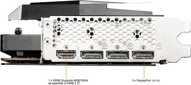 Alt view image 7 of 10 - MSI Gaming Radeon RX 6900 XT 16GB GDDR6 PCI Express 4.0 Graphics Card RX 6900 XT GAMING Z TRIO 16G